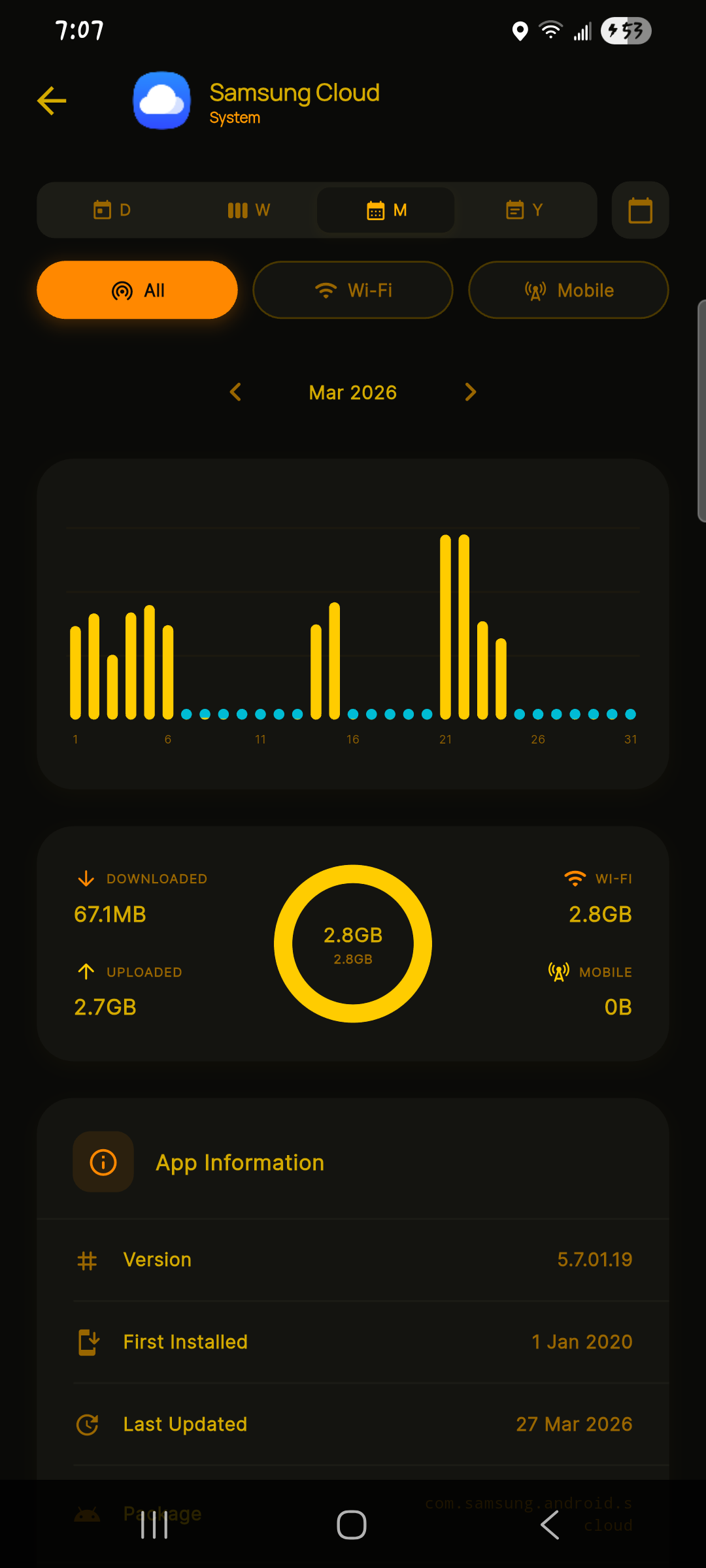Settings and themes